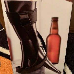 BLKSMITH Black Viking Beer Horn